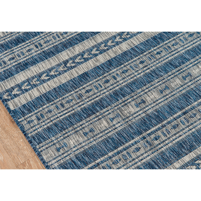 Tuscany Blue Indoor/Outdoor Area Rug & Reviews AllModern